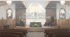 Desktop Screenshot of holyfamily.info